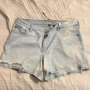 American Eagle Outfitters Light Wash Jean Shorts